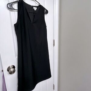 J. Crew Black Sheath Dress Size 0